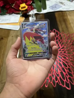 Pokemon TCG Blaziken VMAX Holo Ultra Rare Card 21/198 - Image 1