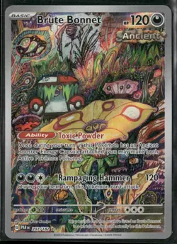 Brute Bonnet - 207/182 - Pokemon Paradox Rift Illustration Rare Card NM - Image 1
