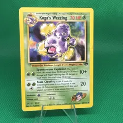 Koga's Weezing - Gym Challenge 50/132 - Uncommon - LP Pokemon Card - Image 1