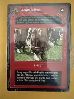 Star Wars CCG Theed Palace Common Set Complete 40 Cards Near Mint Unplayed - Image 1