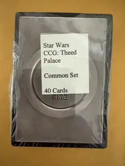 Star Wars CCG Theed Palace Common Set Complete 40 Cards Near Mint Unplayed - Image 2