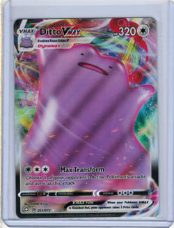 Pokemon Card Ditto VMAX 051/072 Ultra Rare Full Art 2021 Shining Fates - Image 1