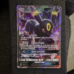 Pokemon Umbreon GX Holo Sun & Moon 80/149 Card (TCG, English, Nintendo) - Image 1