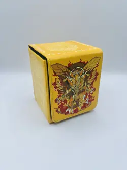 Yugioh Card Deck Box TCG Winged Dragon Of Ra Egyptian God Fits 100 Cards - Image 1