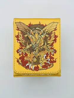 Yugioh Card Deck Box TCG Winged Dragon Of Ra Egyptian God Fits 100 Cards - Image 2