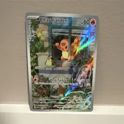 Pokemon Charmander SVP 044 Promo Scarlet & Violet Holo TCG Card English - Image 1