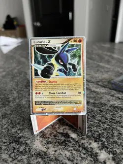 Pokemon Lucario LV.X Holo Diamond & Pearl Promo Card - Image 1