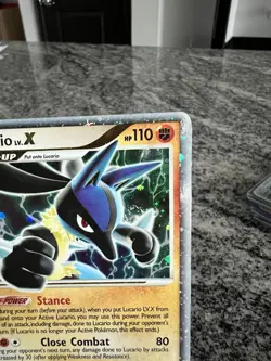 Pokemon Lucario LV.X Holo Diamond & Pearl Promo Card - Image 2