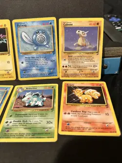 Vintage 90s Base Set 2 Pokemon card Lot Rare Electrabuzz Buzz Kadabra - Image 4