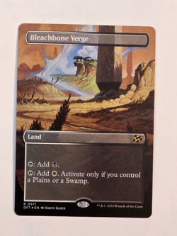 Bleachbone Verge - R0371 Foil (Borderless) - Aetherdrift - Magic the Gathering - Image 1