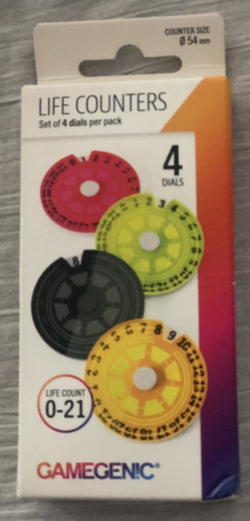 Life Counters Single Dials (4 Pack) | Count Life or Victory Points Use w/MTG NEW - Image 1