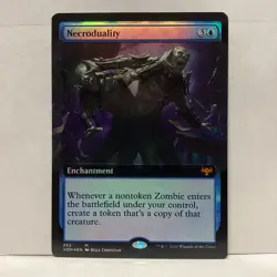 MTG Necroduality Ext Foil Magic: The Gathering Crimson Vow Mythic #362 - Image 1