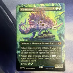 Wistfulness (Borderless) Mythic MTG Lorwyn Eclipsed - Image 1