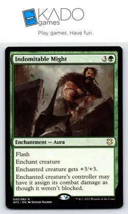 Commander: Adventures in the Forgotten Realms #40 Indomitable Might - Image 1