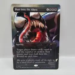 Peer into the Abyss NM #2002 Regular MTG Secret Lair - Image 1