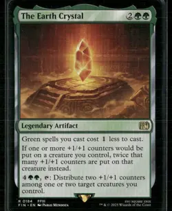 The Earth Crystal 184 - Final Fantasy MTG - Non-Foil Rare - NM - Image 1