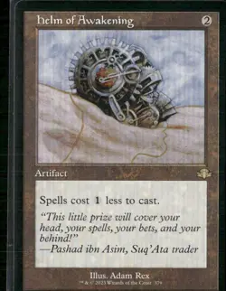 Helm of Awakening - Visions - MTG Magic the Gathering - MP - Image 1