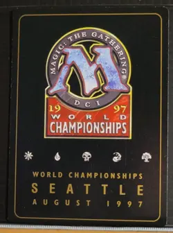 Mtg DYSTOPIA NM World Championships Seattle 1997 -Argo- - Image 2