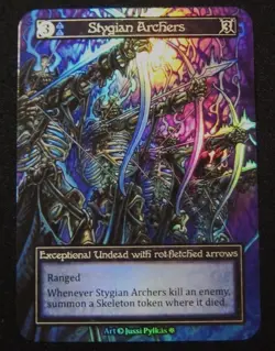 Sorcery Contested Realm GOTHIC FOIL STYGIAN ARCHERS Air - Image 1