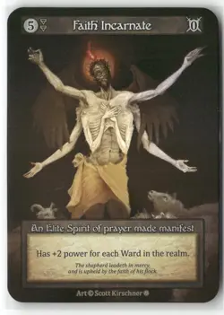 Faith Incarnate Sorcery Contested Realm Gothic NM Regular - Image 1
