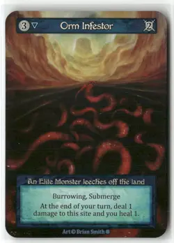 Orm Infestor Sorcery Contested Realm Gothic NM Regular - Image 1