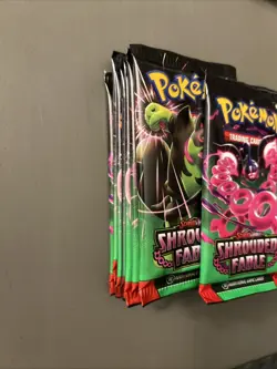 Pokemon TCG: Shrouded Fable Booster Pack Lot 15x Packs New Factory Sealed - Image 3