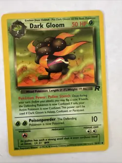 Dark Gloom 36/82 Team Rocket Regular Uncommon-Pokemon TCG-Fast Shipping-jd - Image 1