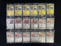 2025 Pokemon TCG CHN Poke Ball 151C 128/151 Lickitung Tauros Sealed Lot*18 -LU57 - Image 1