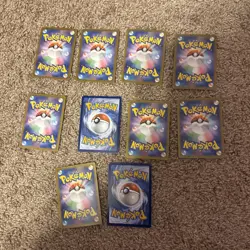 POKEMON TCG - 10 EX CARD LOT - JAPANESE AND ENGLISH AS PICTURED - Image 2