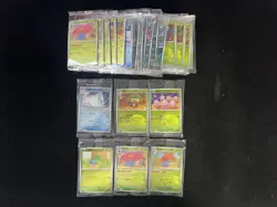 2025 Pokemon TCG CHN Poke Ball 151C 103/151 Exeggutor Oddish Sealed Lot*28 -LU57 - Image 2