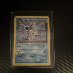 Pokemon TCG Dark Blastoise Team Rocket 1st Edition 20/82 Rare Regular English - Image 1
