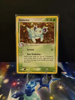 Nidorina 40/112 FireRed & LeafGreen Reverse Holo Pokemon TCG MP - Image 1