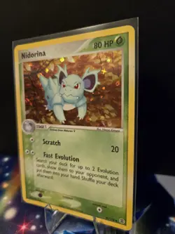 Nidorina 40/112 FireRed & LeafGreen Reverse Holo Pokemon TCG MP - Image 2