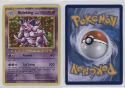 Nidoking Holo Pokemon XY Evolutions 20th Anniversary #45 - Image 3
