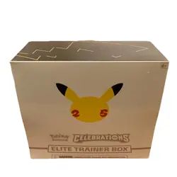 Pokemon TCG: 25th Anniversary Celebrations Elite Trainer Box 2021, Free Shipping 820650809439 - Image 1