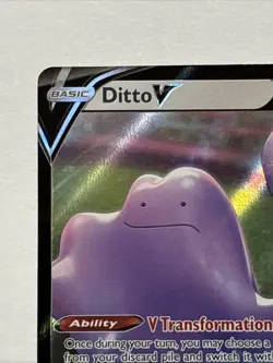 Ditto V 050/072 -Shining Fates- HOLO Ultra Rare- NM/MINT - Pokemon TCG - Image 2