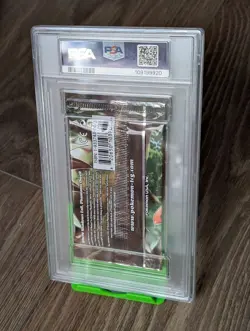 2006 Pokemon EX Holon Phantoms Booster Pack Zangoose Art Graded PSA 8 Sealed ENG - Image 2