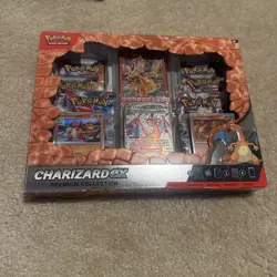 Pokemon TCG: Charizard ex Premium Collection Box - 6 Packs 820650873232 - Image 1
