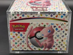 Pokemon 151 SV3.5 Booster Bundle Display Factory Sealed Case W/Acrylic Case - Image 5