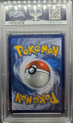 2016 Pokemon XY #35 PIKACHU Holo Evolutions Cracked Ice PSA 6 EX-MT - Image 2
