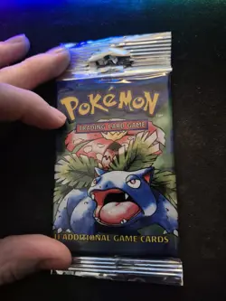 21.25g Wizards of the Coast Pokemon Base Set Booster Pack 742818061582 - Image 3