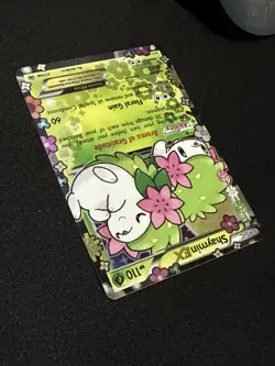 2016 POKEMON XY BLACK STAR PROMO XY148 SHAYMIN EX GENERATIONS - Image 3
