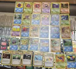 Pokemon FOSSIL Incomplete Uncommon/Common/Trainer Set 31/32 - Image 1