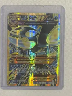 Pokemon Primal Kyogre EX Full Art Ultra Rare Holo XY Ancient Origins 96/98 - Image 1
