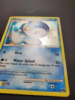 Piplup 15/17 HOLO Pokemon TCG Pop Series 6 - Image 2