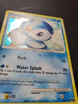 Piplup 15/17 HOLO Pokemon TCG Pop Series 6 - Image 3