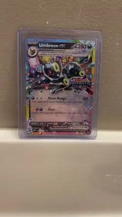 Pokemon Umbreon EX 60/131 Double Rare Pokemon TCG Prismatic Evolutions NM/MT - Image 2