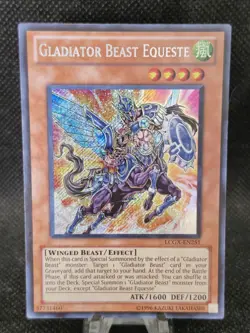 Gladiator Beast Equeste (LCGX-EN251) Unlimited Edition - Secret Rare - Near Mint - Image 1
