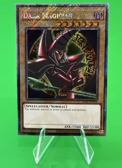 Yu-Gi-Oh Quarter Century Stampede Dark Magician (Arkana) PSR RA04-EN106 NM!!! - Image 1