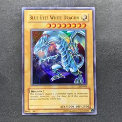 NM Blue-Eyes White Dragon JMP-001 Ultra Rare YuGiOh 330 - Image 1